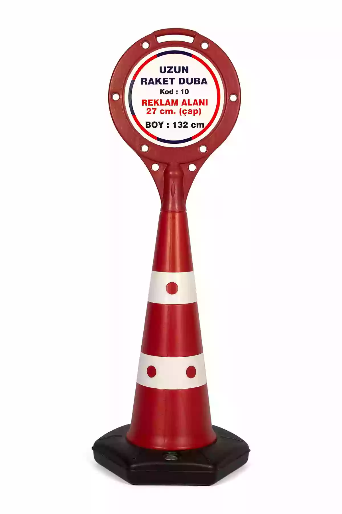 Kod-10 Uzun Raket Reklam Dubası Reklam Alanı: 27cm(Çap)
Yükseklik: 132cm
Fiyatı:
